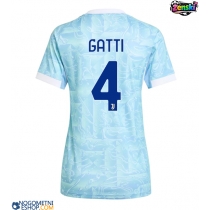 Ženski Nogometni dresi Juventus Federico Gatti #4 Gostujoči 2025-26 Kratek Rokav